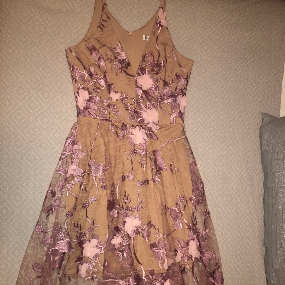 Dress the Population Floral Dress